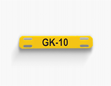 gk 10 cable label